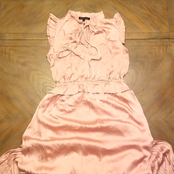 Banana Republic Dusty Rose silk maxi dress size 8 - Picture 2 of 6